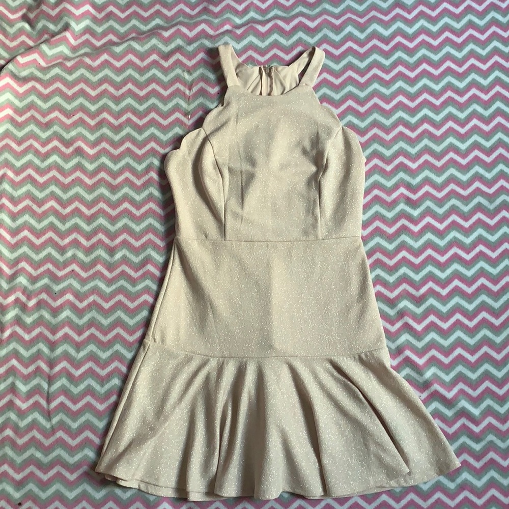 Pale pink homecoming style dress